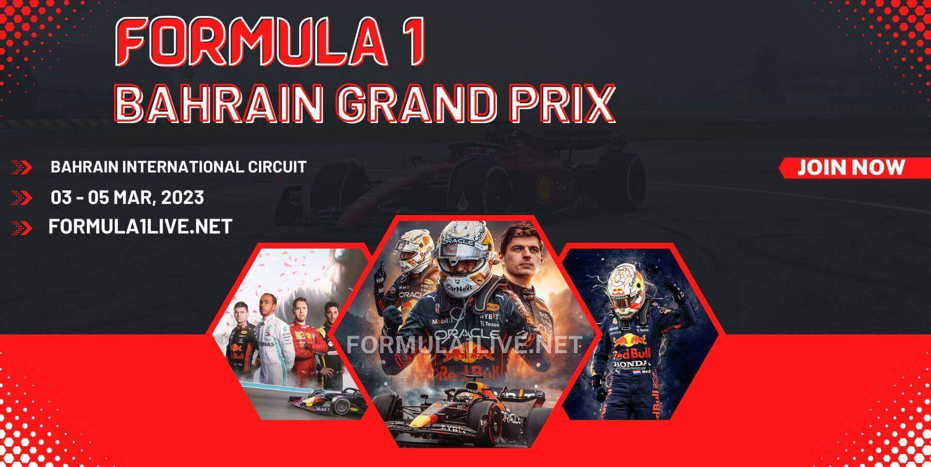 Formula 1 Bahrain GP Live Stream